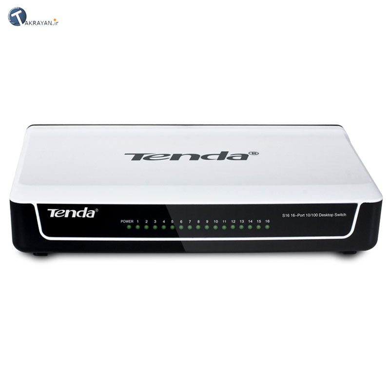 Tenda S16 16-Port 10/100 Desktop Switch